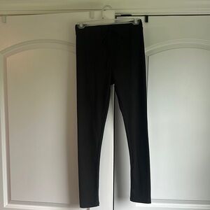 SHEIN Black Ribbed Leggings